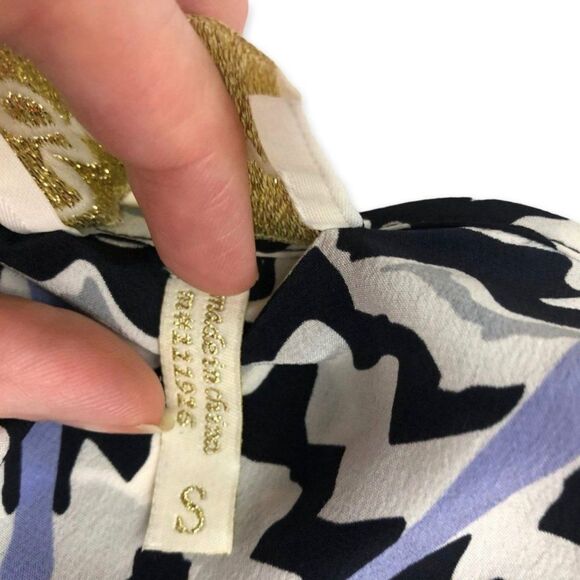 Yumi Kim Silky Draped Tulip Crossover Back Blouse - Picture 13 of 13